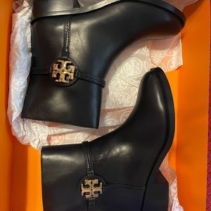 Tory Burch Black Ankle Boots